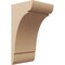 Ekena Millwork 9"W x 9"D x 18"H Wide Olympic Rough Cedar Woodgrain TimberThane Corbel, Primed Tan CORUR09X09X18OLYRCPR - alternate 1
